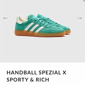 Adidas x Sport & Rich Handball Spezial "Green" sneakers
